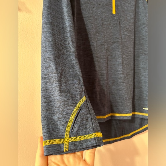 NASHVILLE PREDATORS AUTHENTIC quarter zip jacket. NWOT - Picture 5 of 8